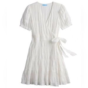 NWOT DRAPER JAMES RSVP™ Puff Sleeve Wrap Dress S